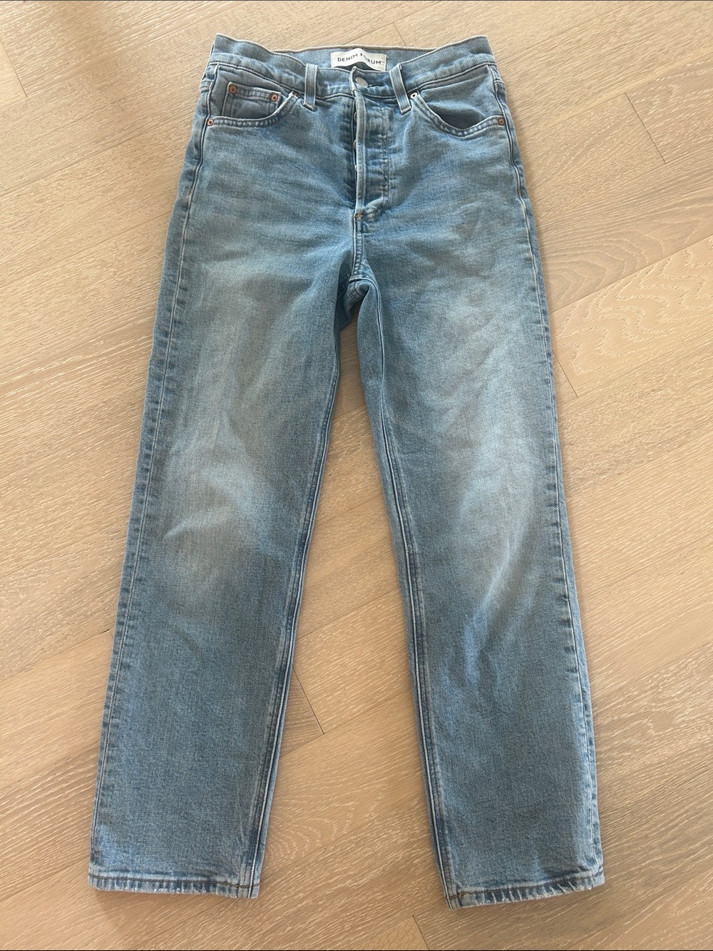 Denim Forum Women’s Straight Leg Jeans
